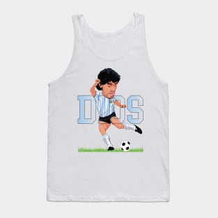 D10S Diego Maradona Tank Top